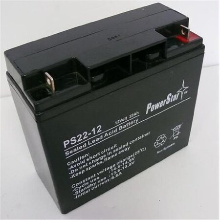 Powerstar PowerStar PS12-22-211 12V 22Ah Battery Replaces Cb19-12; Es1217; Ub12200; Lc-Rd1217P PS12-22-211